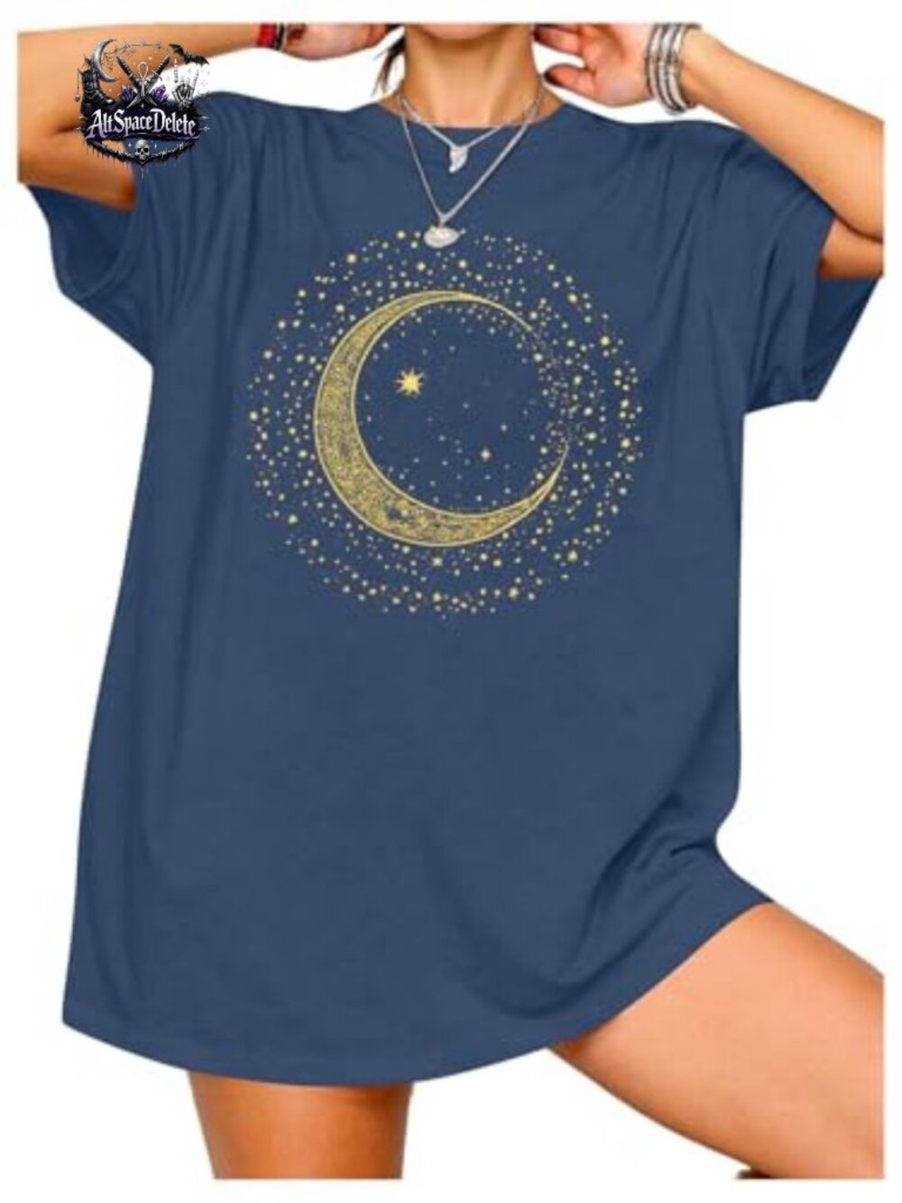 Women's Country Music Graphic Tee Oversized Short Sleeve Concert Top